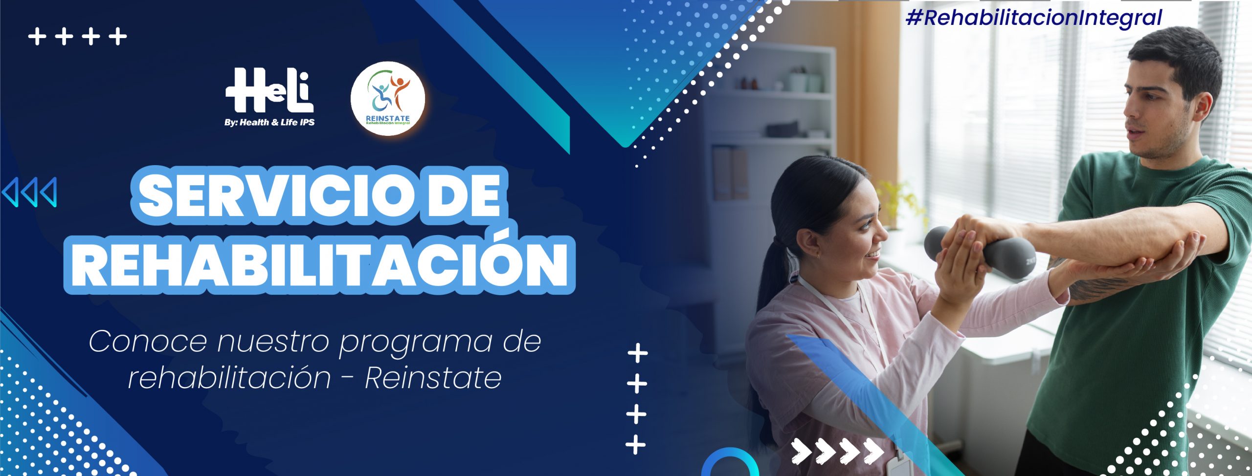 Servicio de Rehabilitación de Heli Salud - Reinstate