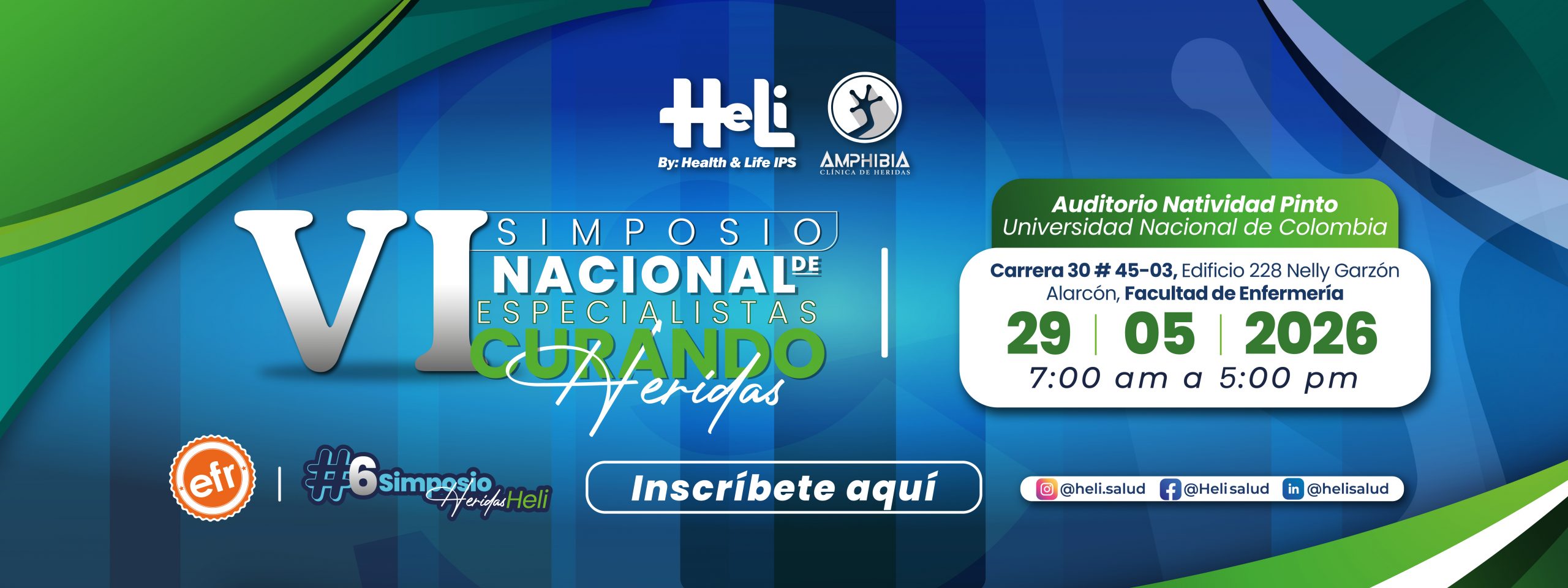 Simposio de Clínica de Heridas de Heli Salud 